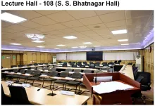 Lecture Hall - 108 (S. S. Bhatnagar Hall)